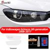Per Volkswagen Scirocco MK3 TDI R Line 2008-2017 Pellicola Protettiva per Fari Auto Luce Anteriore Trasparente Affumicata Nera Adesivo in TPU