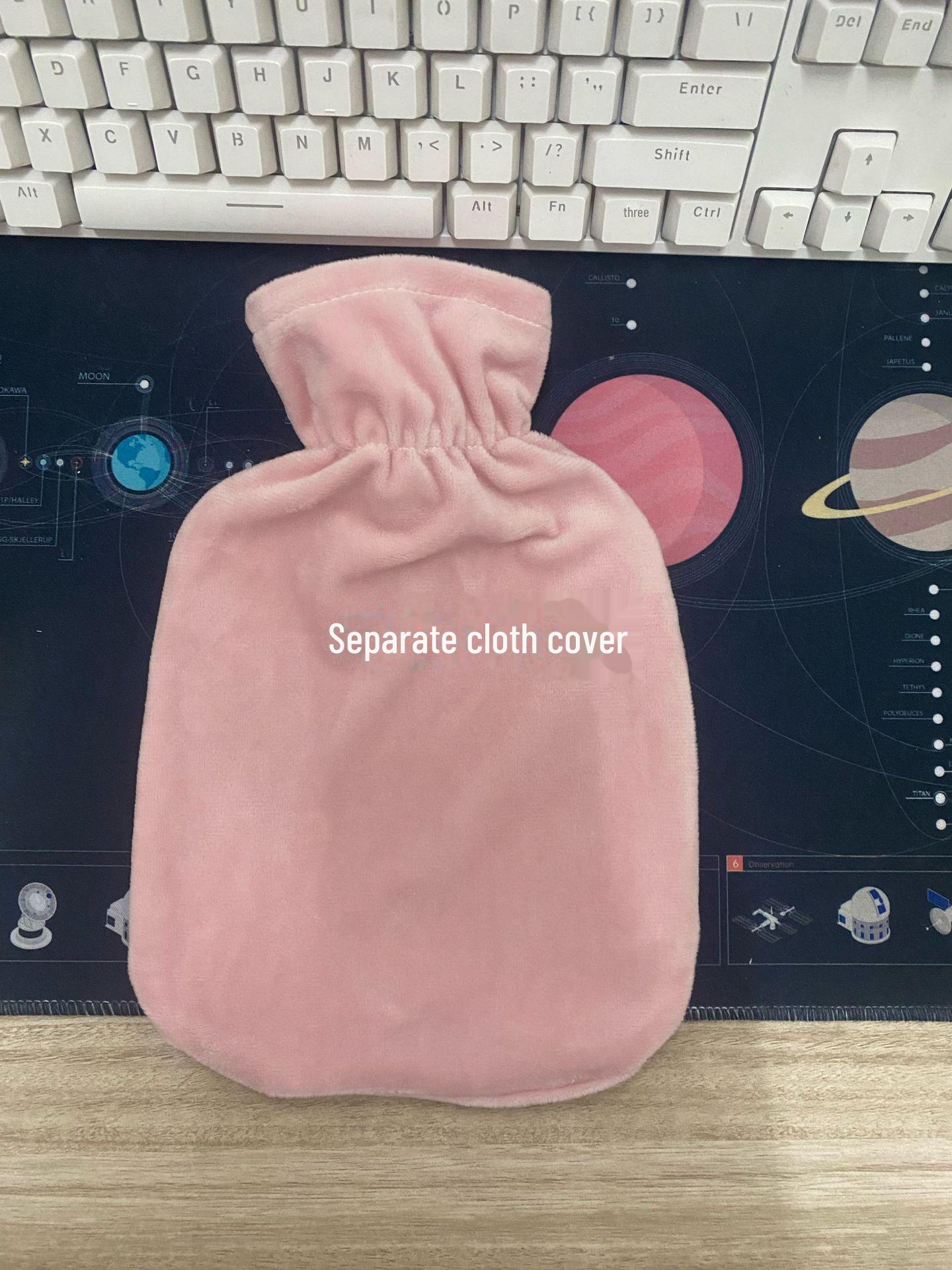 

Мягкий чехол для грелки из искусственного меха кролика, фланелевая сумка Crystal, 1000 мл/2000 мл 1000ml