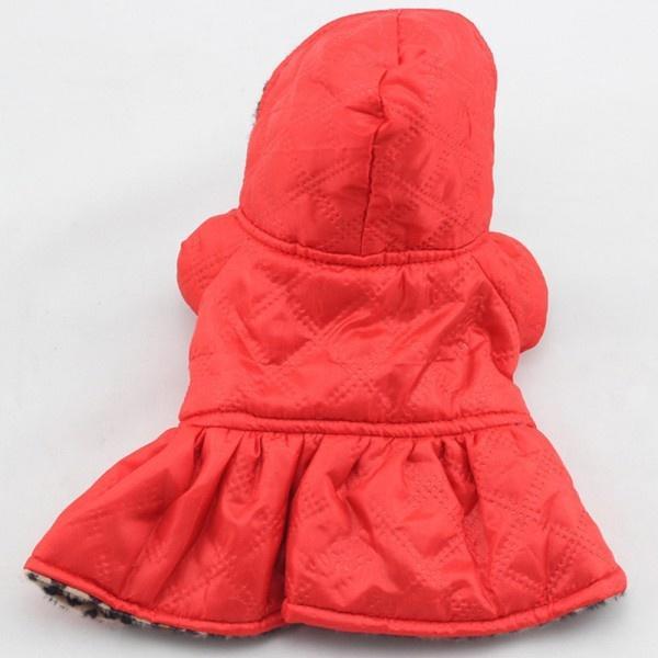Pet Dogs Leopard Cotton Hoodie