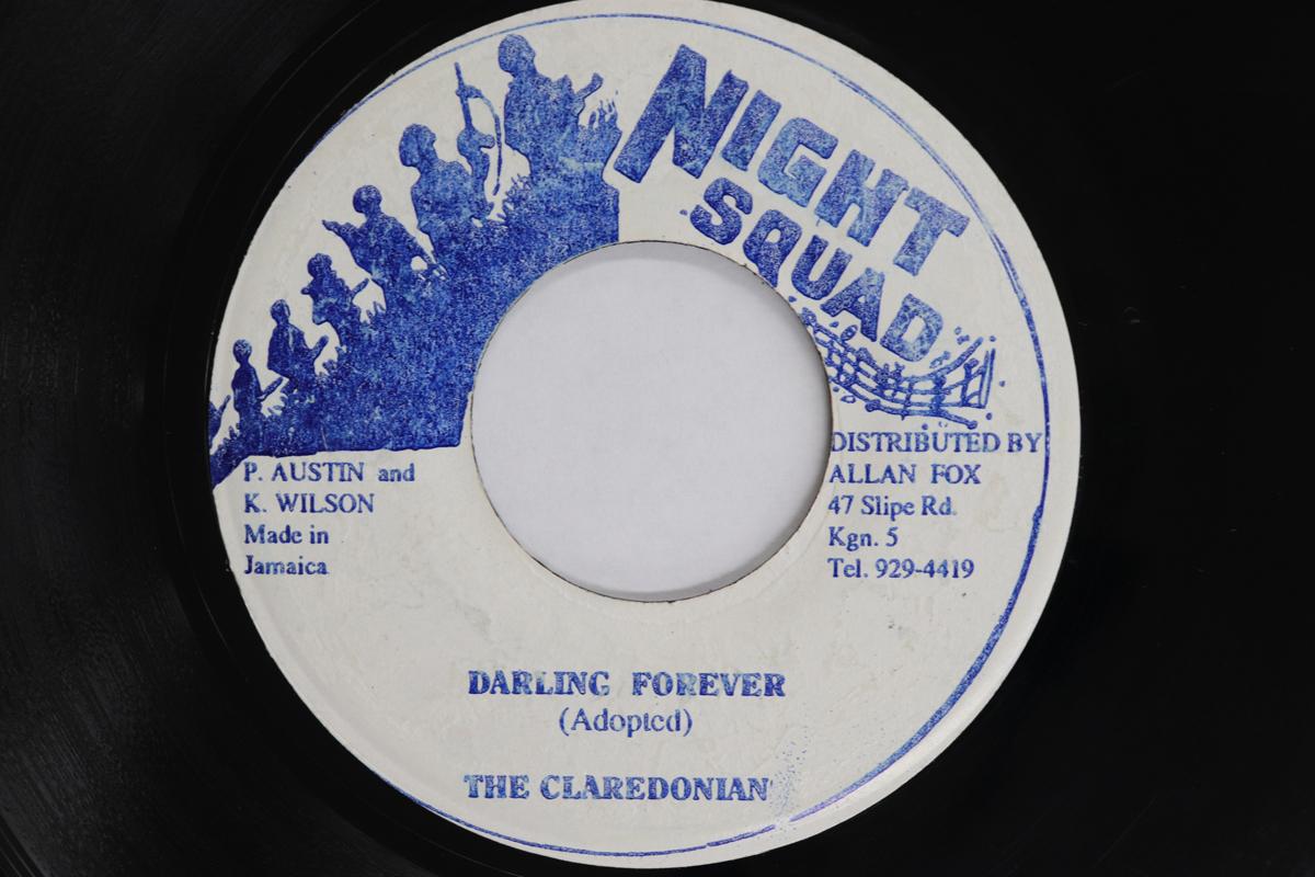 7inch Record CLARENDONIANS Darling Forever Marie My Love NONE NIGHT SQUAD UK Reggae Ska Dub Used
