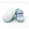 Baumwoll-Babyschuhe mit weicher Sohle Neugeborene Mädchen Jungen Karomuster Erste Lauflernschuhe Kleinkind Prewalker
