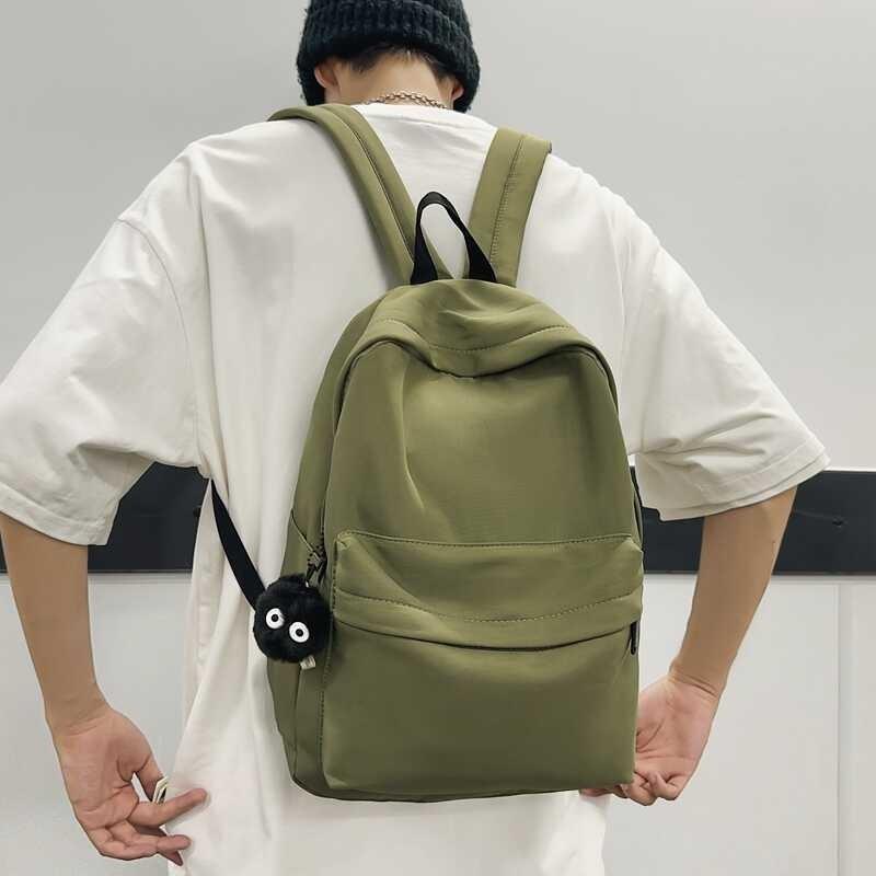 Stylish Korean Large Capacity Waterproof Backpack Unisex Casual College Bag