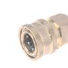 Sewer Jetter Nozzle Mini With 1/4'' Quick Connect Drain Cleaning Nozzle Tips Kit For Drain Jetting Hose