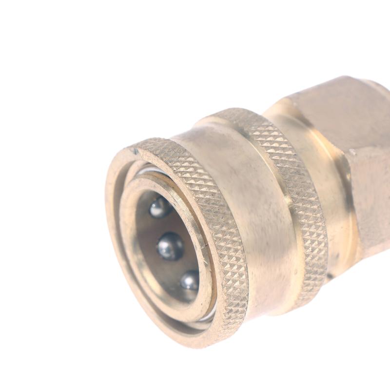 Sewer Jetter Nozzle Mini With 1/4'' Quick Connect Drain Cleaning Nozzle Tips Kit For Drain Jetting Hose