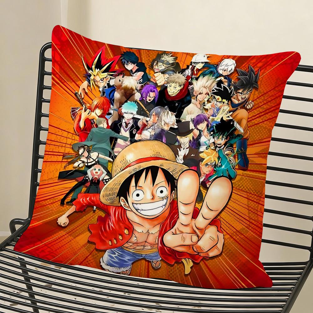 Anime O-Ones P-Pieces Covers For Living Room Cushions Cover Decorative Pillows Gifts Pillow Cases Home Decor Items