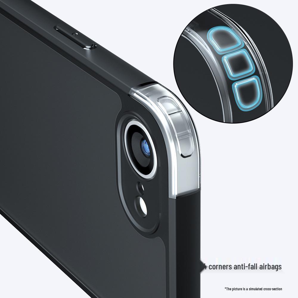 Skin-Feel Frosted Airbag Case for iPhone 17/SE4/Apple 16e