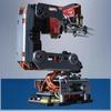 APP-Steuerung 6 Freiheitsgrade Metall Mechanischer Arm Aluminiumlegierung Halterung Hochwertiger Roboterarm für Arduino Roboter DIY-Kit Programmierbarer Arm