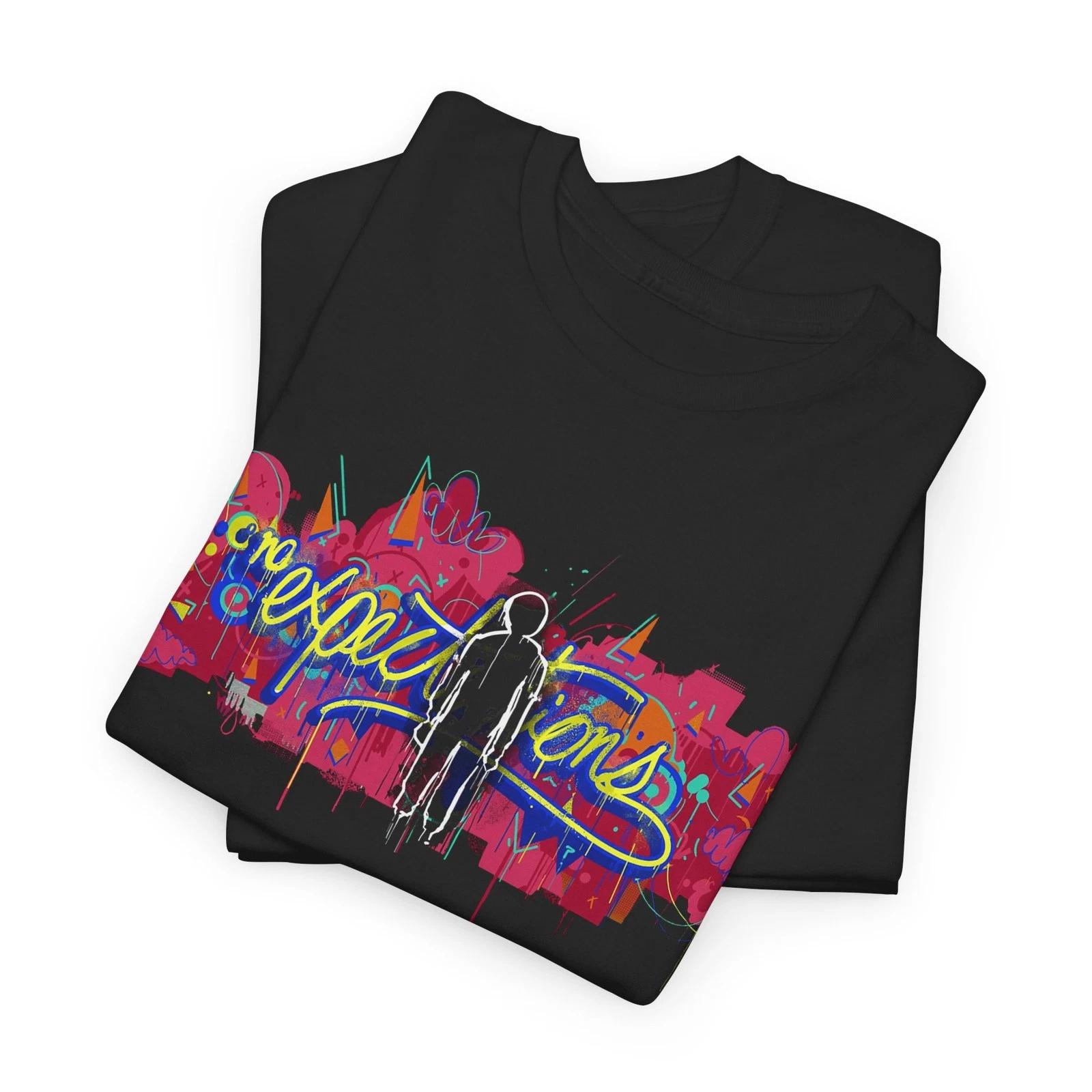 No Expectations - Grafatti - Spider Comic Super Hero Lover - T-Shirt | S-5XL S
