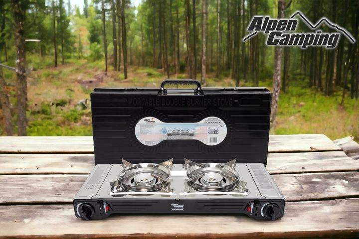 Podwójna Kuchenka Alpen Camping Atlas Fsd
