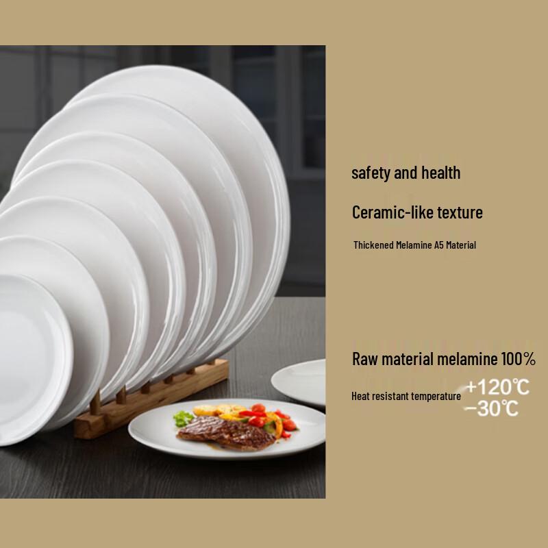 SPSR Melamine Moonlight Plate