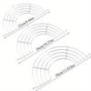 Stainless Steel Mesh Frying Basket with BBQ Tongs Set Oil Drainage Rack Perfect for Deep Frying and Grilling Safe Kitchen Tool