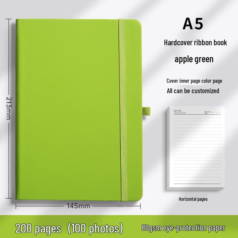 A5 Custom Logo Thickened Business Office Notebook Diary