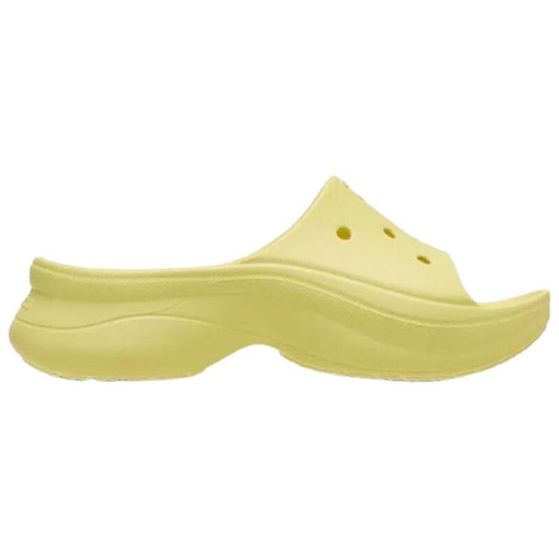 Crocs Casual Simple EVA Anti-Abrasion Slippers Women's Yellow