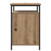 Nightstand Set of 2 Artisan Oak Finish 40 x 42 x 60 cm Engineered Wood