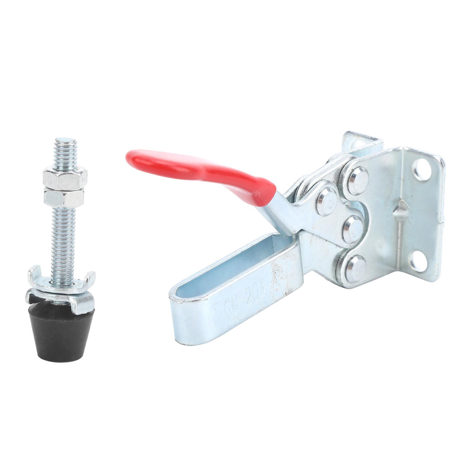 

2 шт. быстросъемный зажим-фиксатор вертикальное крепление металлический противоскользящий ручной инструмент GH201B