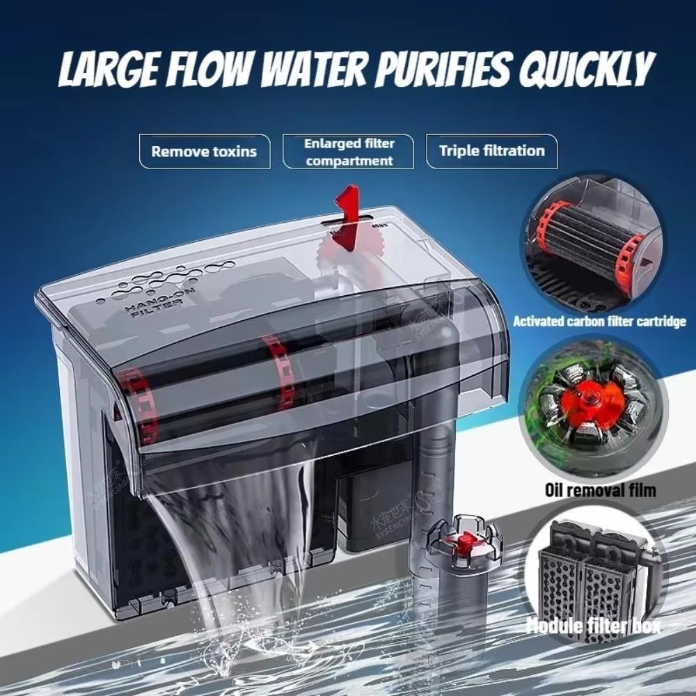 Strong Filtration Water Purification Pump 3 in 1 Wall-Mounted Filter Water Circulation