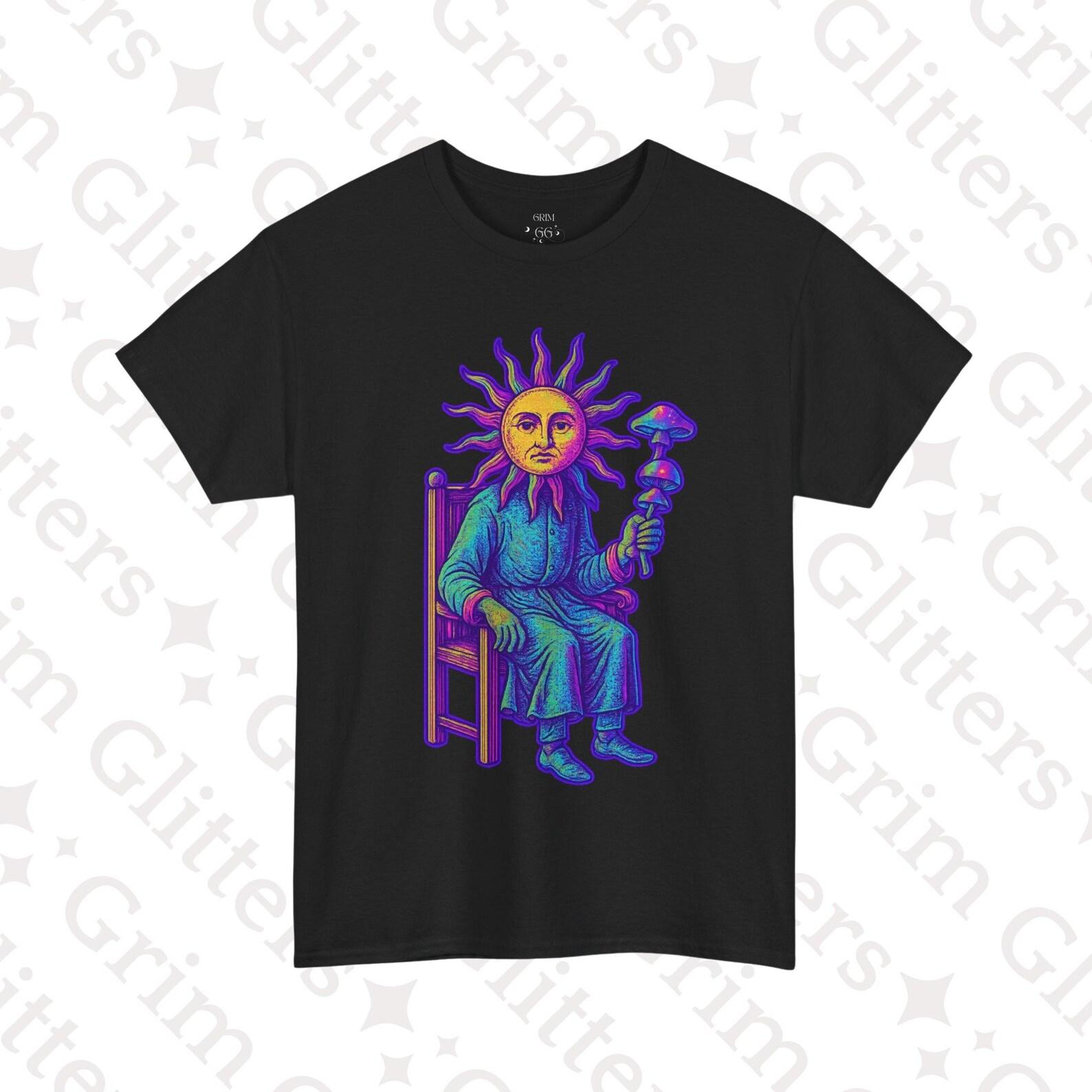 Psychedelic Alchemist T-Shirt: Hermetic Occult Unisex Tee L