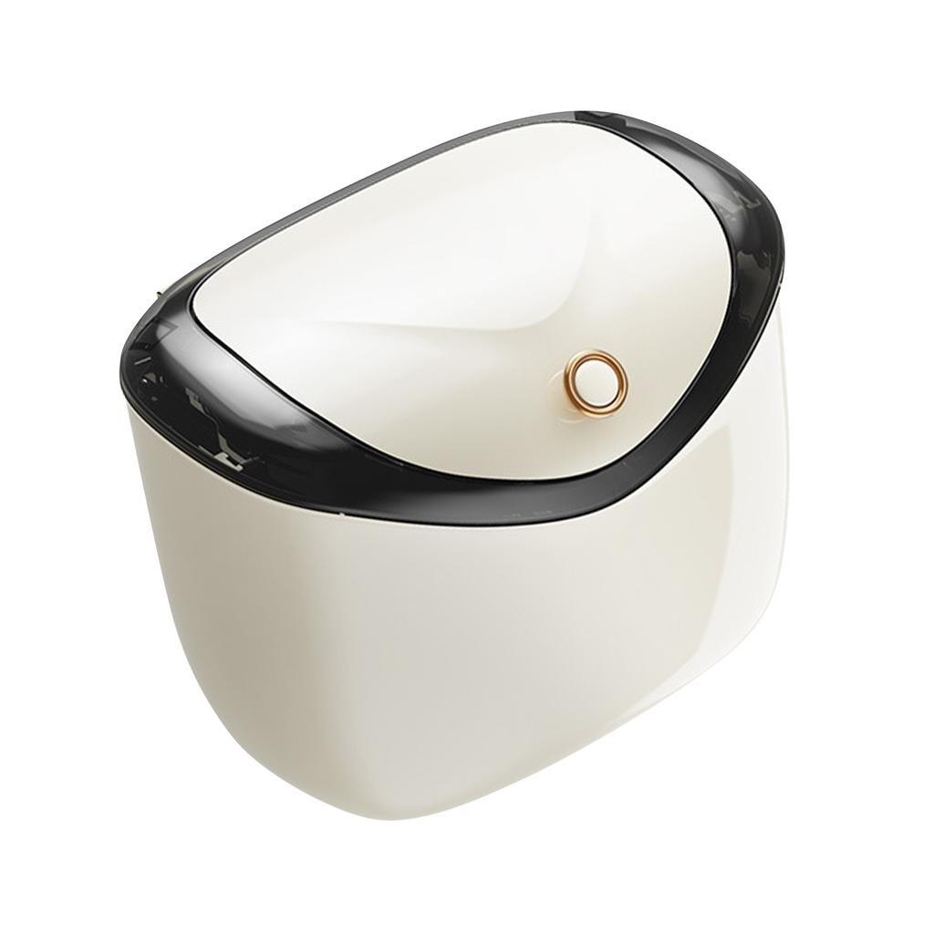 Wandmontierter Abfalleimer Multifunktioneller Mülleimer mit Deckel für Wohnzimmer Küche Badezimmer M