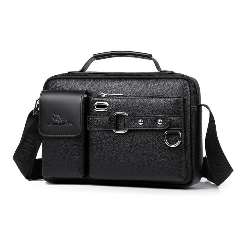 Li Shen Men's Multifunctional Business Shoulder Crossbody Bag