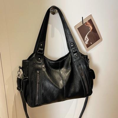 Dámská taška tote s velkou kapacitou  všestranná crossbody taška s velkou kapacitou  high-end  na jedno rameno  podzim/zima
