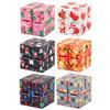 New Quirky Unzip Infinite Rubik'S Cube Christmas Halloween Rubik'S Cube Toy, Pocket Flip Cube Finger Rubik'S Cube