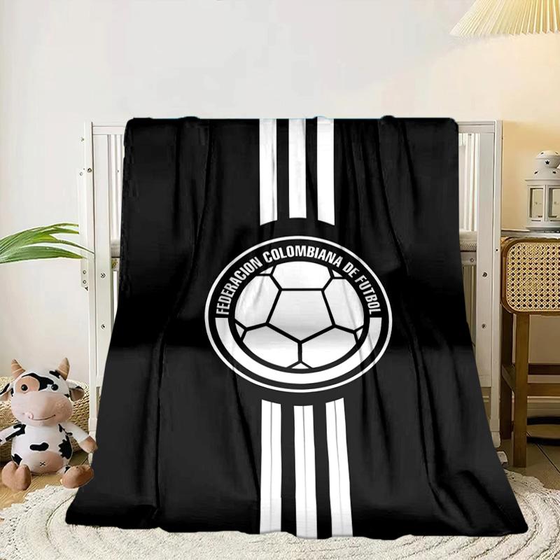 Colombian national football team Portable Blanket/Soft Blanket Bedding Blanket Suitable for Travel Camping Living Rooms Offices Sofas Fan Gifts