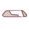 Carbon Fiber Color For Haval Jolion -2024 Interior Accessories Modify Part Refit Decorate Cover Trim Anti Kick Scratch Dirty