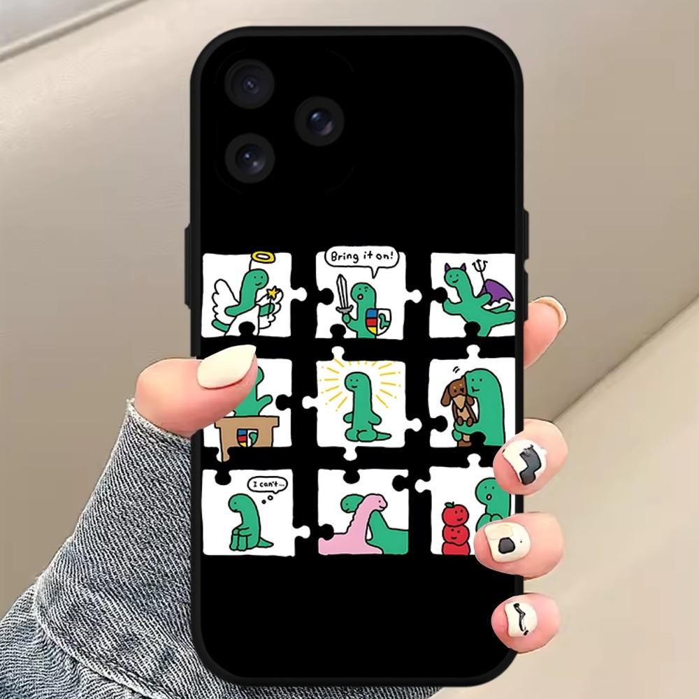 

Чехол для телефона с изображением корейского мультфильма J-Joguman Studio Art для Xiaomi 10 12 Poco M3 X3 Nfc Redmi 10 11S Lite Ultra 4G 5G, черный, мягкий RedmiNote11Epro