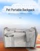 Foldable Breathable Portable Pet Backpack for Cats and Dogs