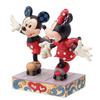 Enesco Disney Traditions Jim Shore Mickey Minnie Mouse Roller Skating Figurine Height 19.7cm Japan Import Authentic