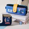Lilo Stitch Pencil Case For Kids Large Capacity Double Layer Stationery Storage Bag