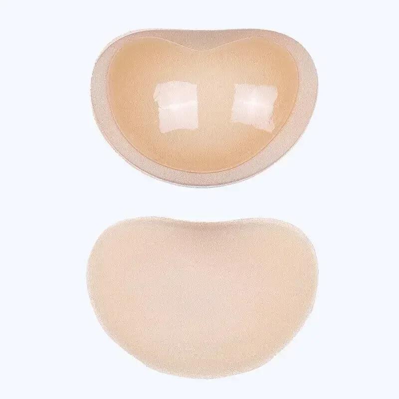 Chest Push Up Sticky Bra Thicker Sponge Bra Pads Breast Push Up Enhancer Silicone Removeable Inserts Swimsuit Invisible Bra