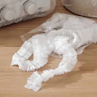 10 Pcs Convenient Shoe Dust-proof Covers Moisture-proof Appliance Protection Three Sizes Elastic Mouth Electric Rice Cooker Bowl Dust Wraps