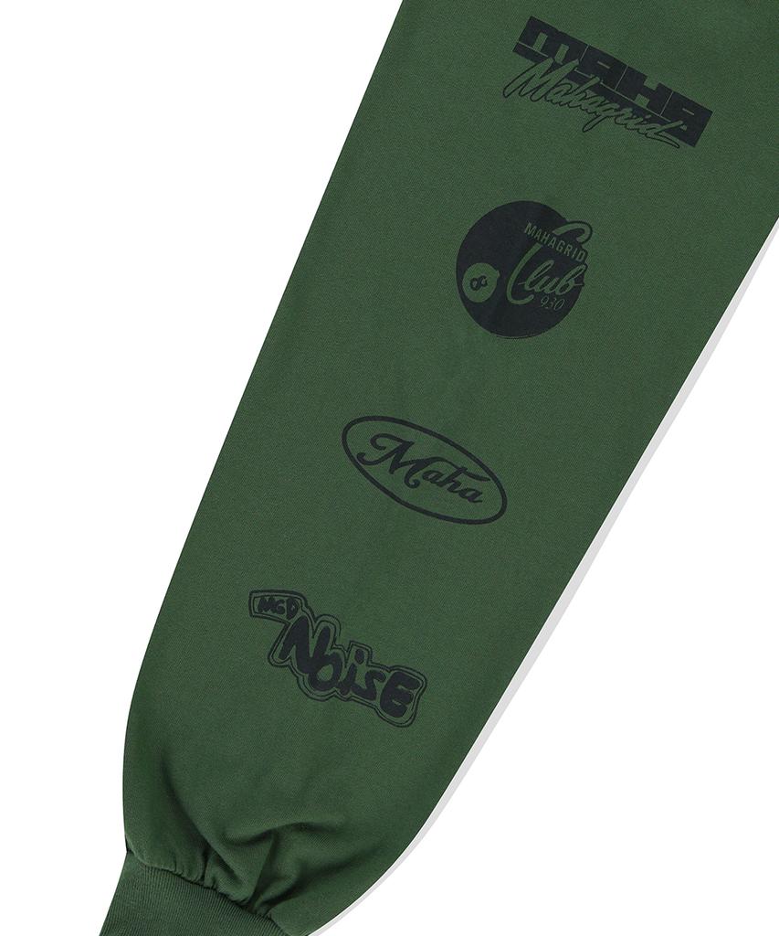 MAHAGRID Mgd Symbol Ls Tee Green(Mg2Efmt565A)