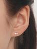 Engbrox [Silver925] Berry Cubic Pearl Earring