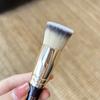 Štětec na pleť Hollywood Oboustranný štětec na obličej na make-up, na podkladovou bázi, korektor, konturování, blendování, kosmetický nástroj