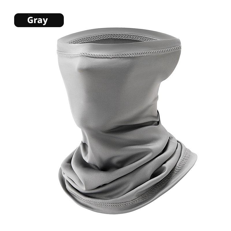 Ice Silk Sun Protection Face Mask Quick Dry Elastic Cooling Cycling Balaclava Neck Gaiter Outdoor Sports Headwear Manufacturer