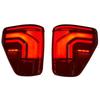 22-23 Ford F150 LED Rear Tail Light Breathing Style, Low-Height Modification
