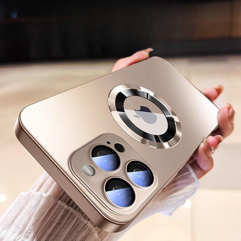 

Suitable for Iphone16ProMax, Matte, Open-label Phone Case, Magnetic Charging, Full Cover of IPhone 15, Anti-drop 14 Protective Case iPhone12pro