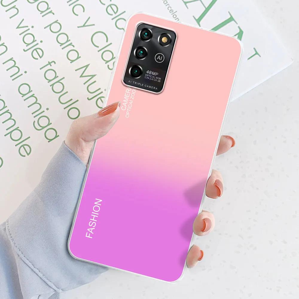 Für ZTE Blade V30 Vita Hülle ZTE Blade V2022 Cover Transparentes Silikon Weiches TPU Handy Hüllen Case Für ZTE V30 Vita Hülle Bumper