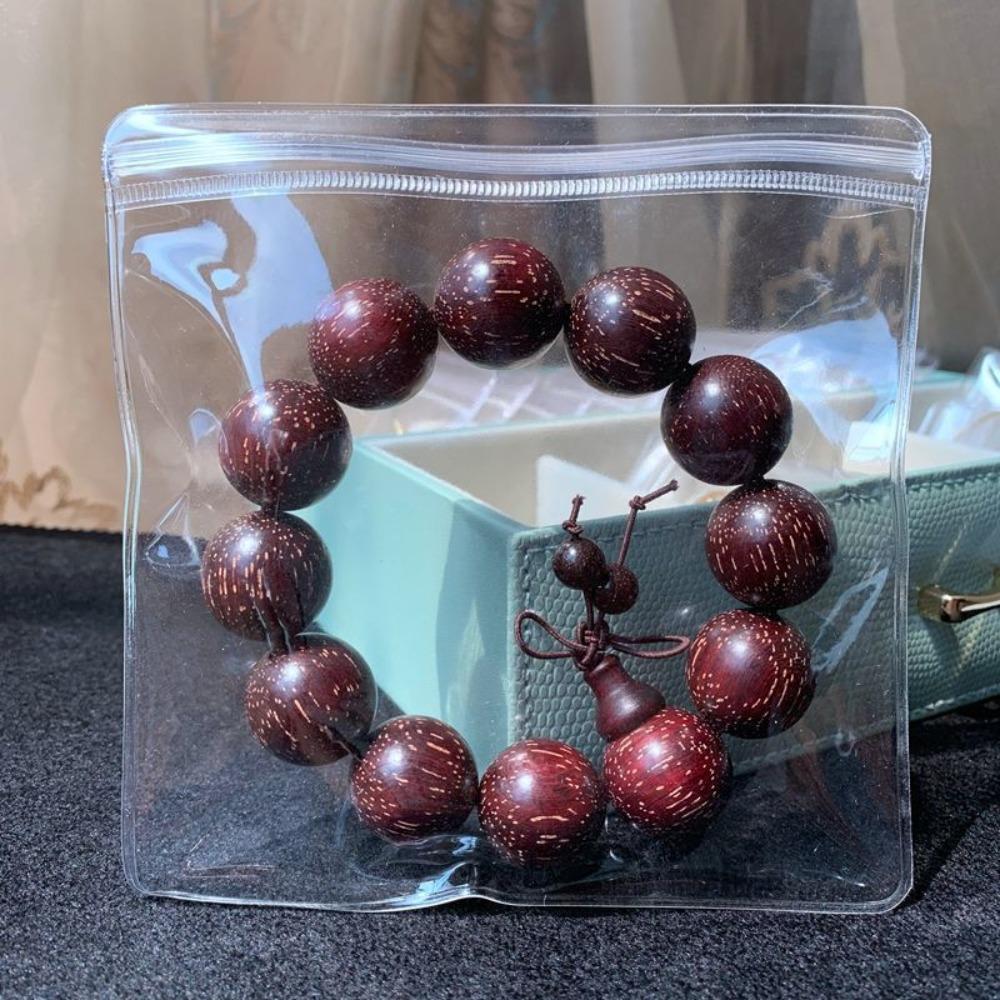 10pcs Bracelet Sealed Bag Thickened Zip Lock Pouches New PVC Zipper Bag