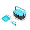 Compacts Live Baits Holder With Tight Lid High Capacity Fishing Baits Box During Fishing Trip and Easyly Cleaning