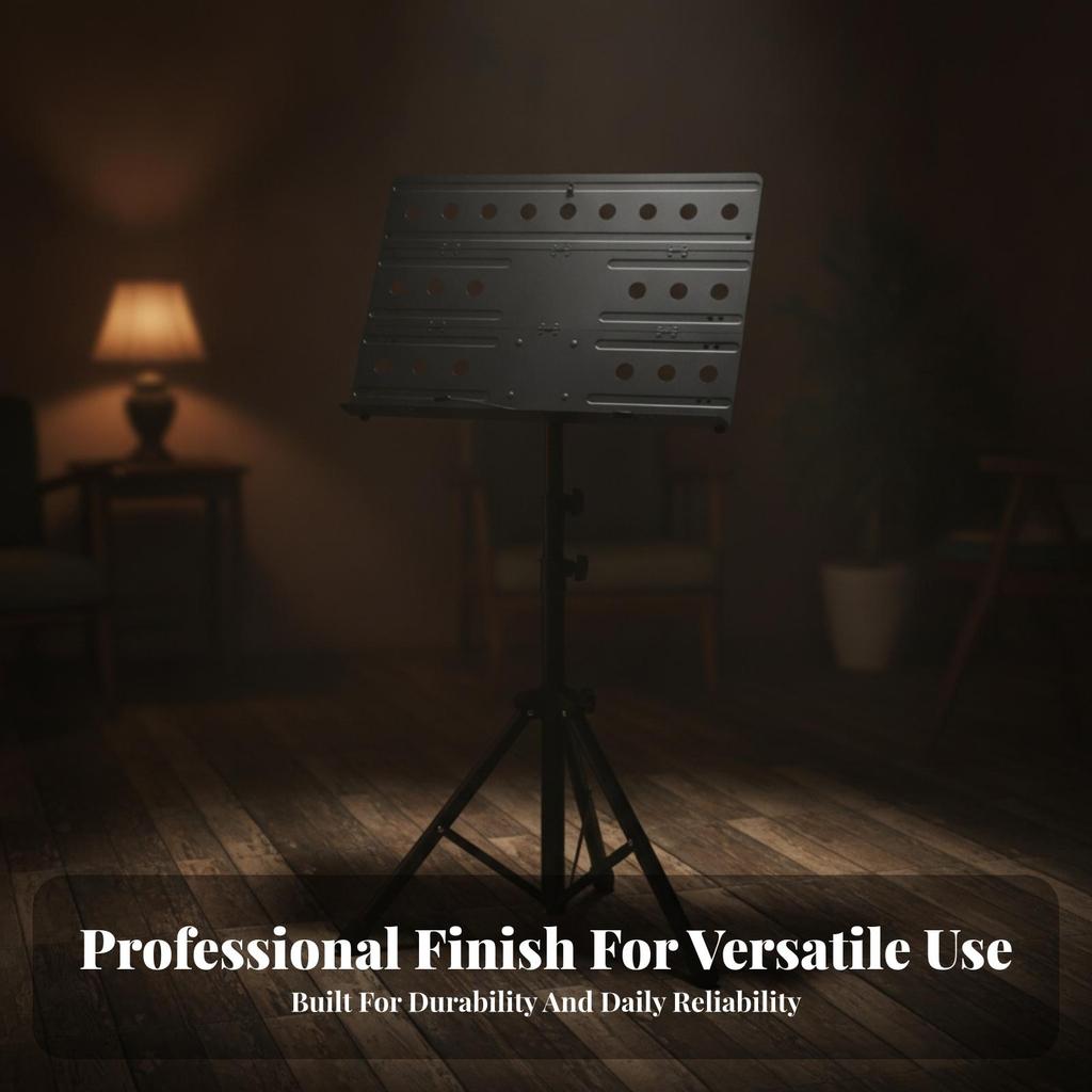 Folding Music Stand Stable with Tripod Base Compact for Students