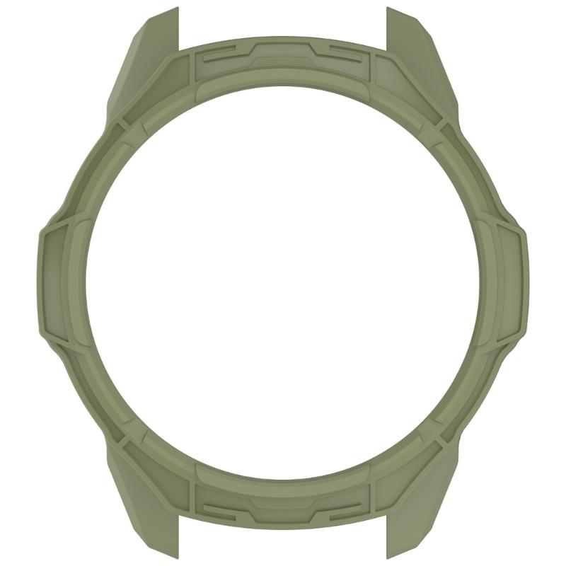 Semi-Gesloten TPU Horlogekast Schokbestendig Beschermhoes met Uitgehold Ontwerp Krasbestendige Behuizing voor 570 42mm 47mm