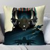 Movie T Top Gun Maverick Pillow Case Square Pillow Bedroom Sofa Leisure Comfort Cushion Car Living Room Home Decoration