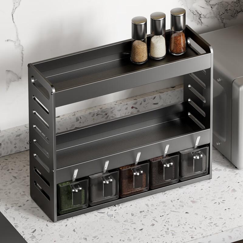 Danle Wall-Mounted Space Aluminum Kitchen Storage Rack