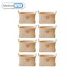 1-8PCS Bear Felt Storage Basket Snacks Toys Storage Basket Large Capacity Foldable Clothes Organizer Desktop Sundry Organizer
