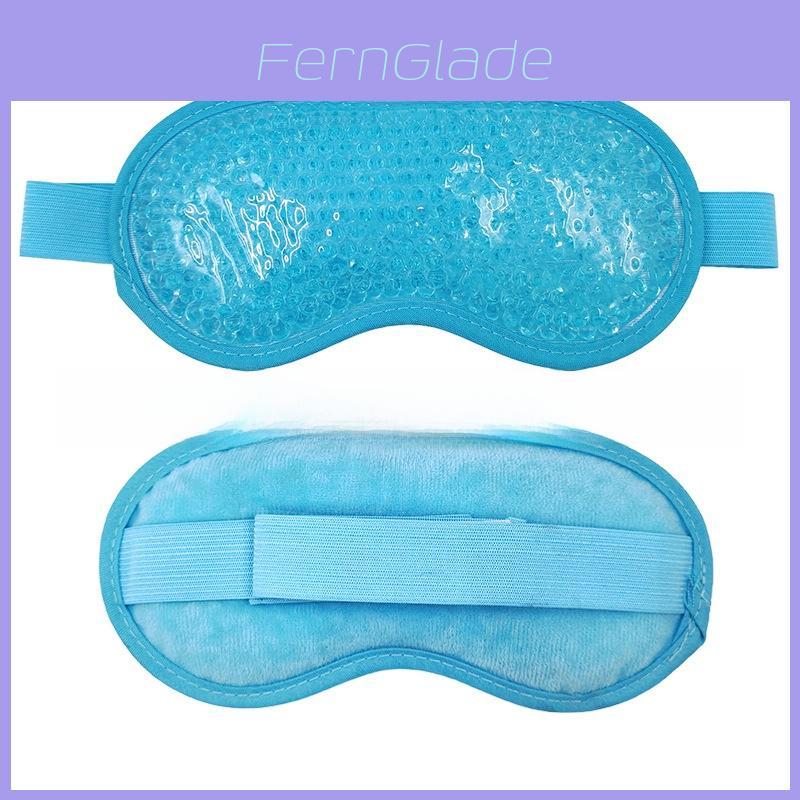 Cold Hot Gel Eye Mask With Reusable Gel Beads For Relaxation And Eye Care