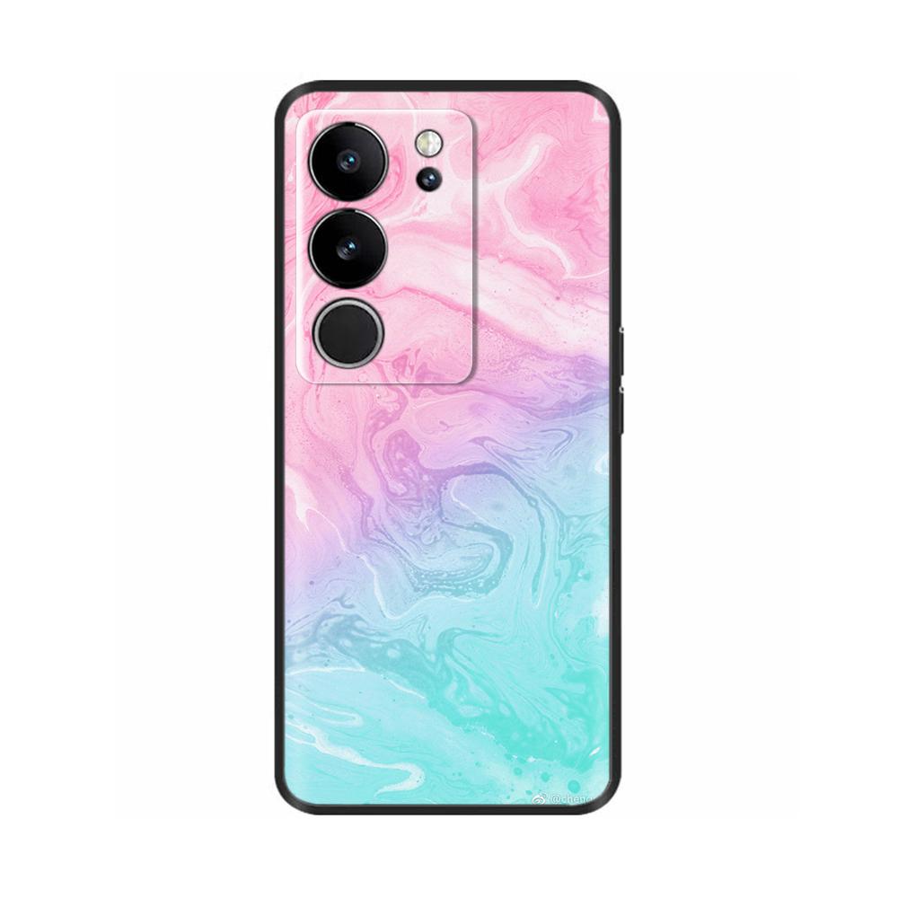 6,78' Für Vivo V29 5G Hülle V 29 Silikon TPU Weicher Stoßfänger Handyhülle für VIVO V29 V2250 VivoV29 Hüllen Schutzhülle Tasche Coque