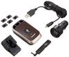 Sharp Plasmacluster 25000 Ion Generator, Car Air Conditioner Outlet Type, Brown, IG-HC1-T